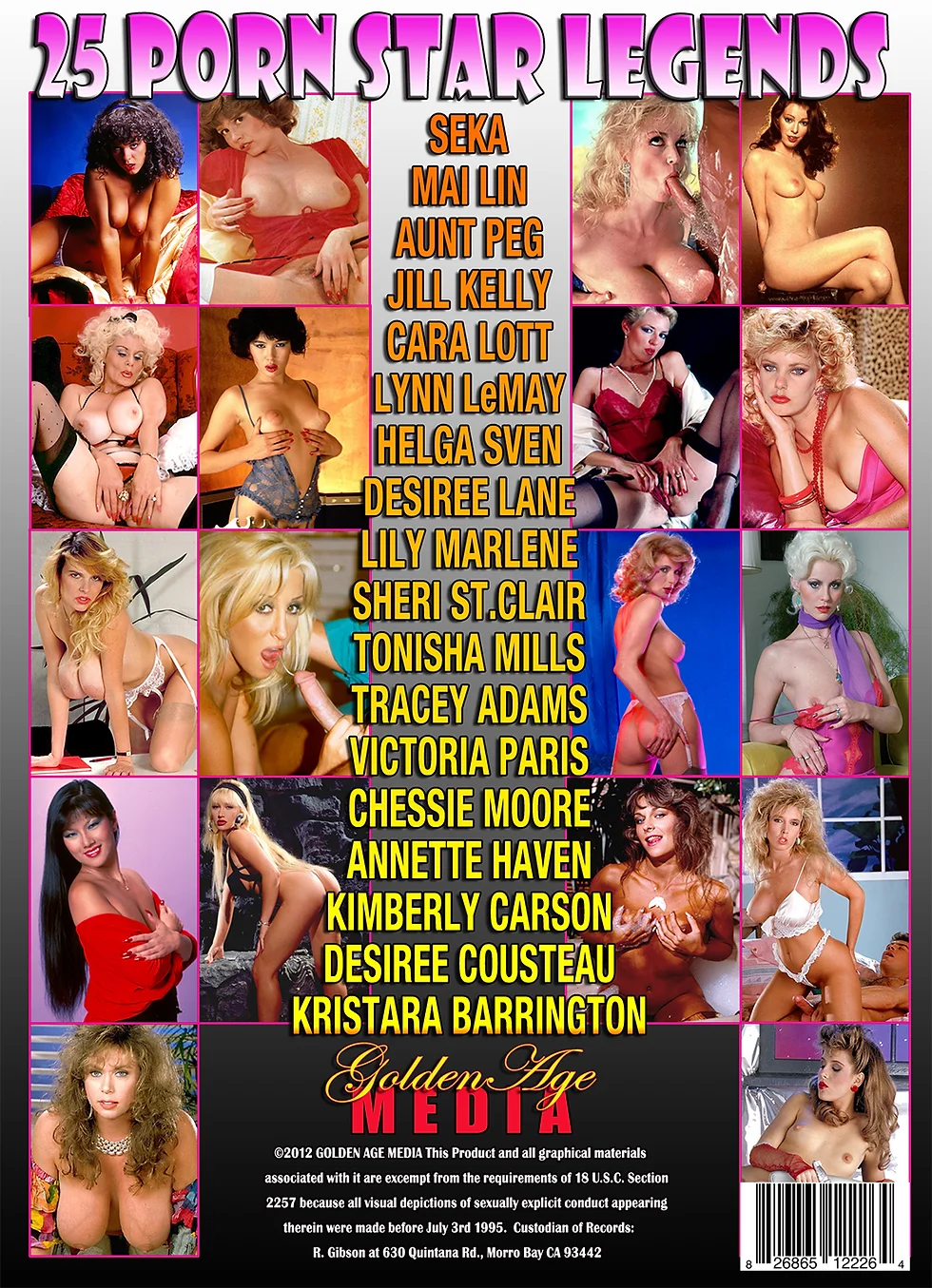 25 PORN STAR LEGENDS VOL. 2