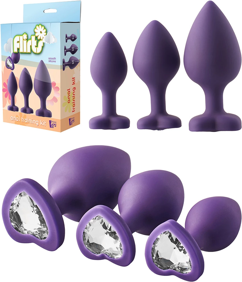 Dream Toys Flirts Anal Training Kit