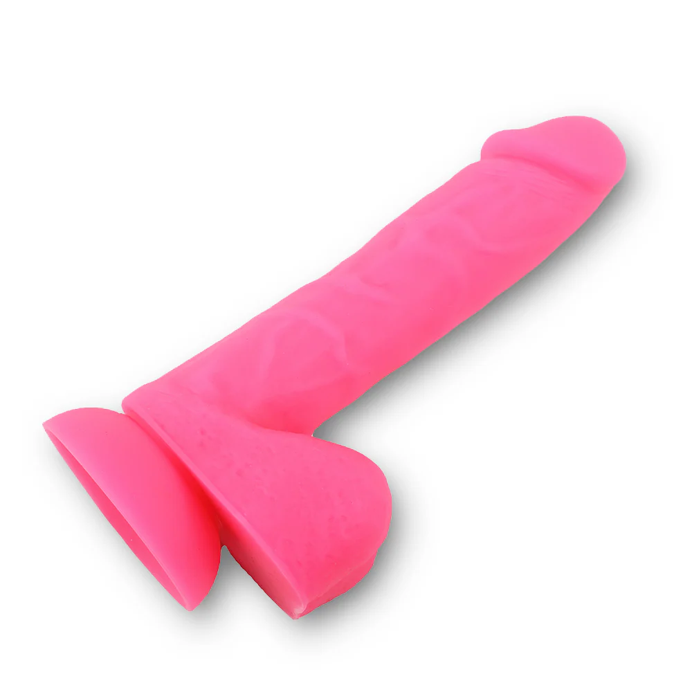 Glowing Silicone Dildo