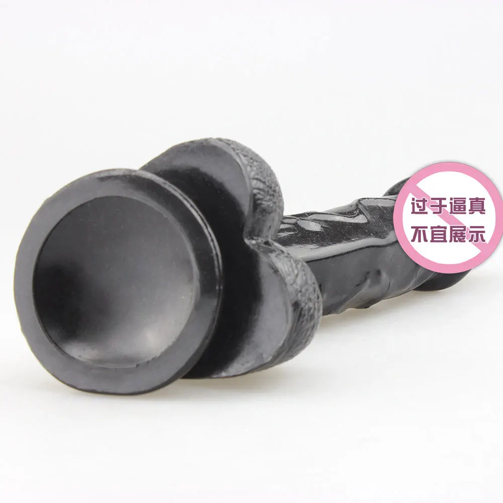 Silicone Realistic Huge Anal Black Dildo Female Sex Toy Mushroom Head Dildo for Women Alibaba.