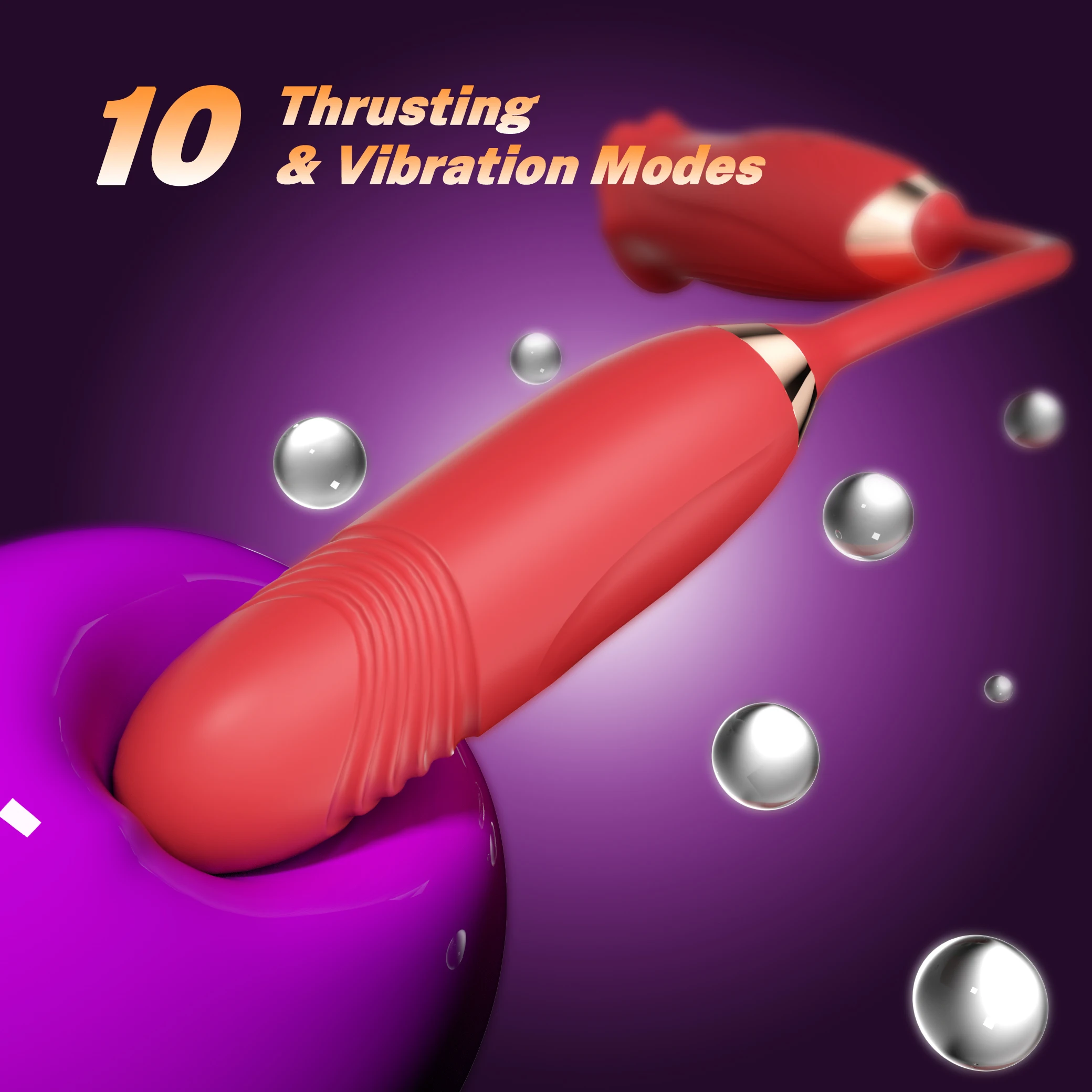 Hot Selling 2 in 1 Lesbian Sex Toys