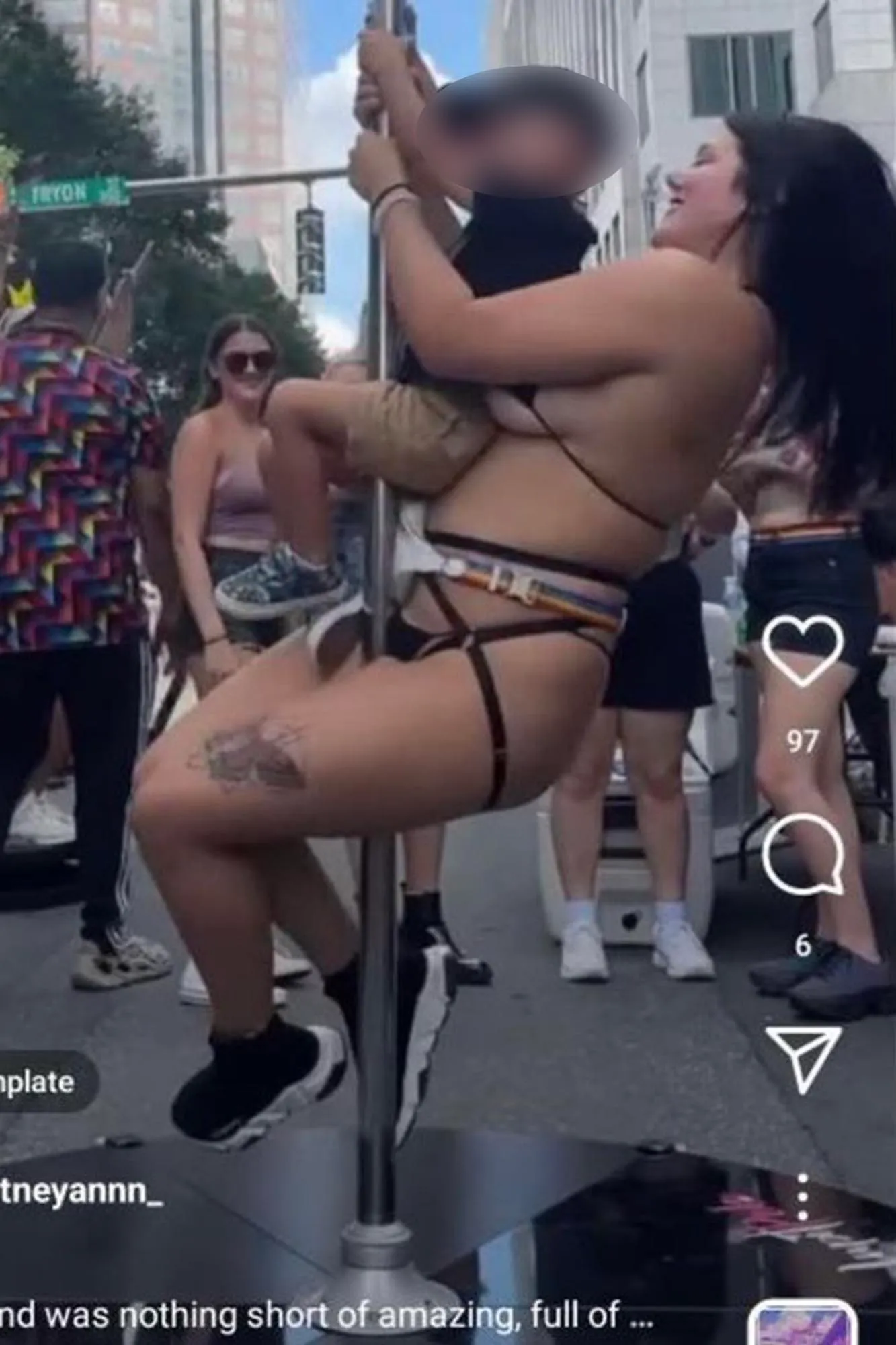 North Carolina gay pride event slammed over video of young child on stripper pole