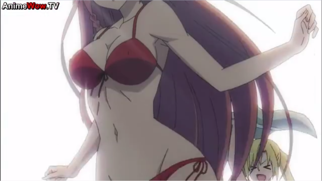 Trinity Seven Episode 3:Kirito-kun is cheating on Asuna and Arata has Harem Stripping Power