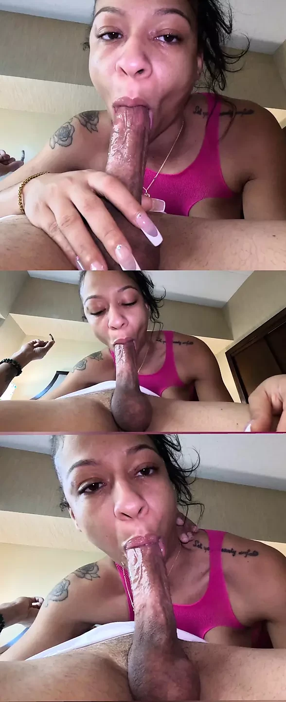 Ebony Beauty Tiff Rays is Pure Pleasure: American Blowjob Porn by FapHouse