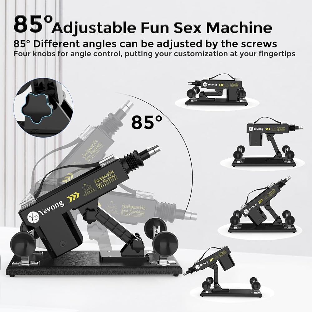 : Sex Machine Fuck Machine with 3XLR ConnectorThrusting Dildo Machine with Realistic Dildo for ManAutomatic Love Machine Suction Cup with 5 Attachments Sex Toys for Women : Health Household