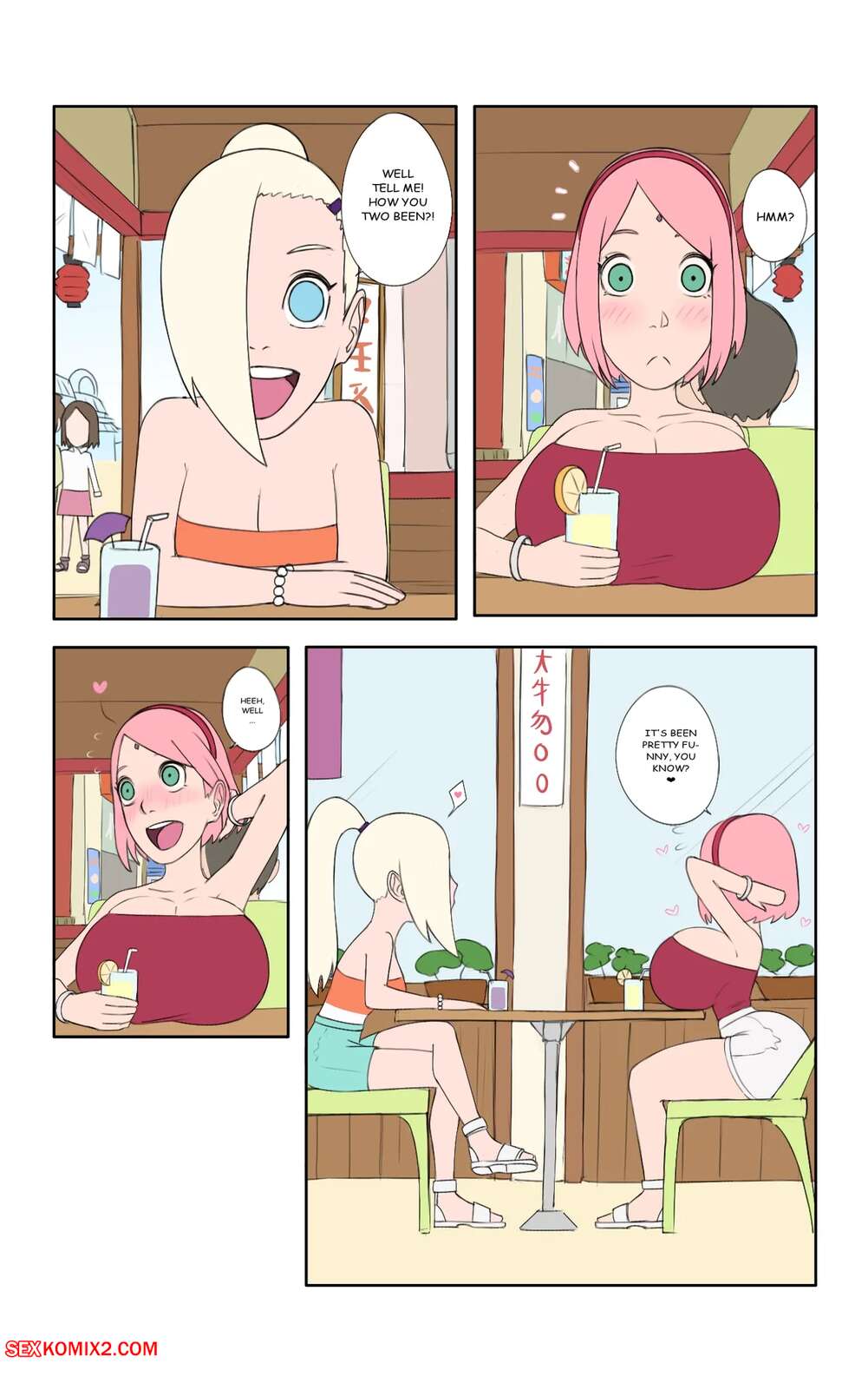 Porn comic Hot days in konoha 2 remake. biggies00 Sex comic has an affair
