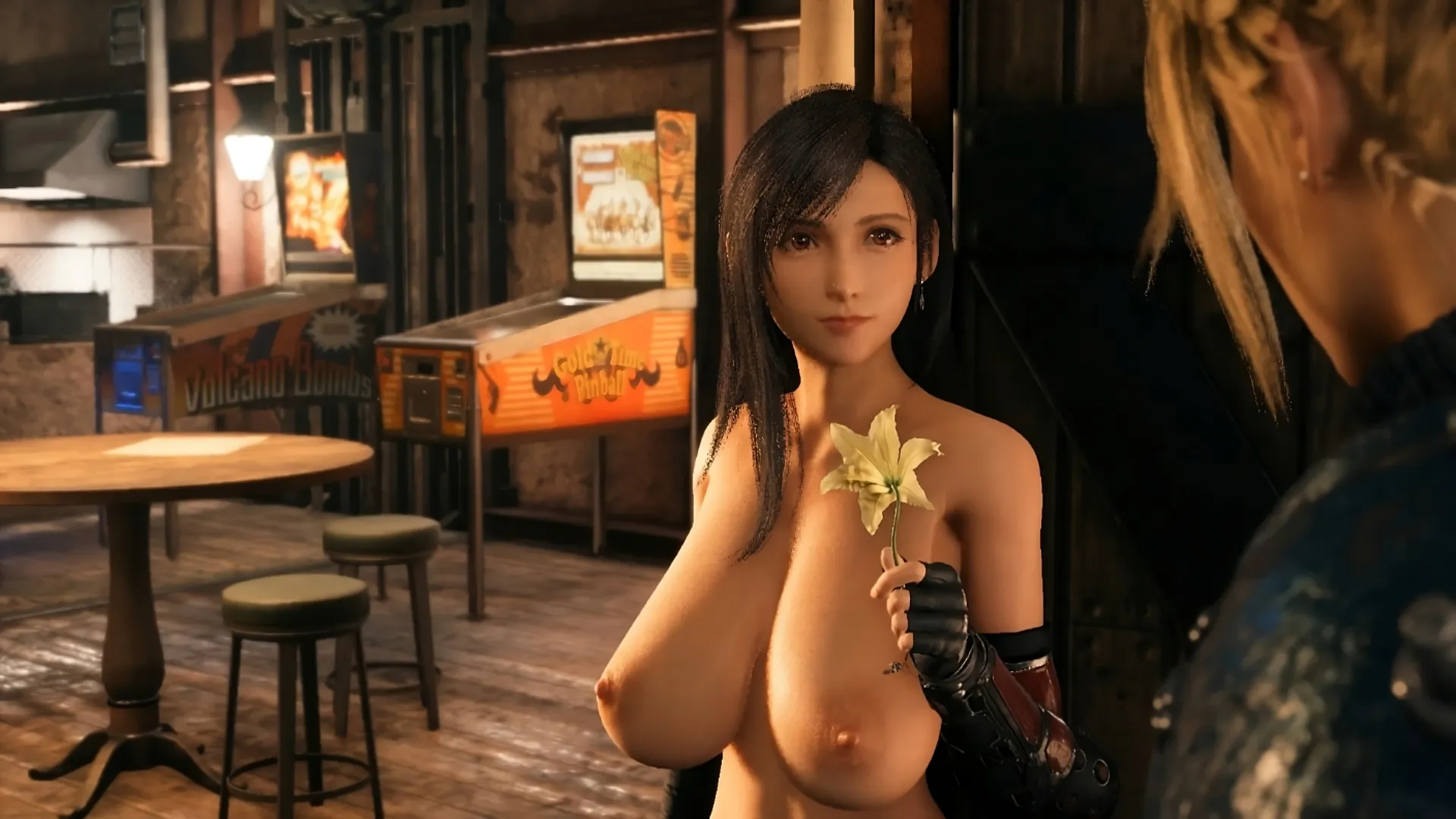 Final Fantasy remake Tifa nude mod 01 ZetaFanservice