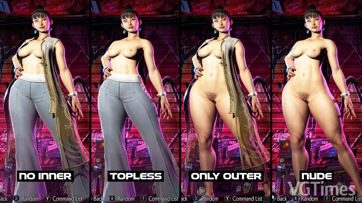 Street Fighter 6 Naked Chun-Li 18 adult mods Characters and players