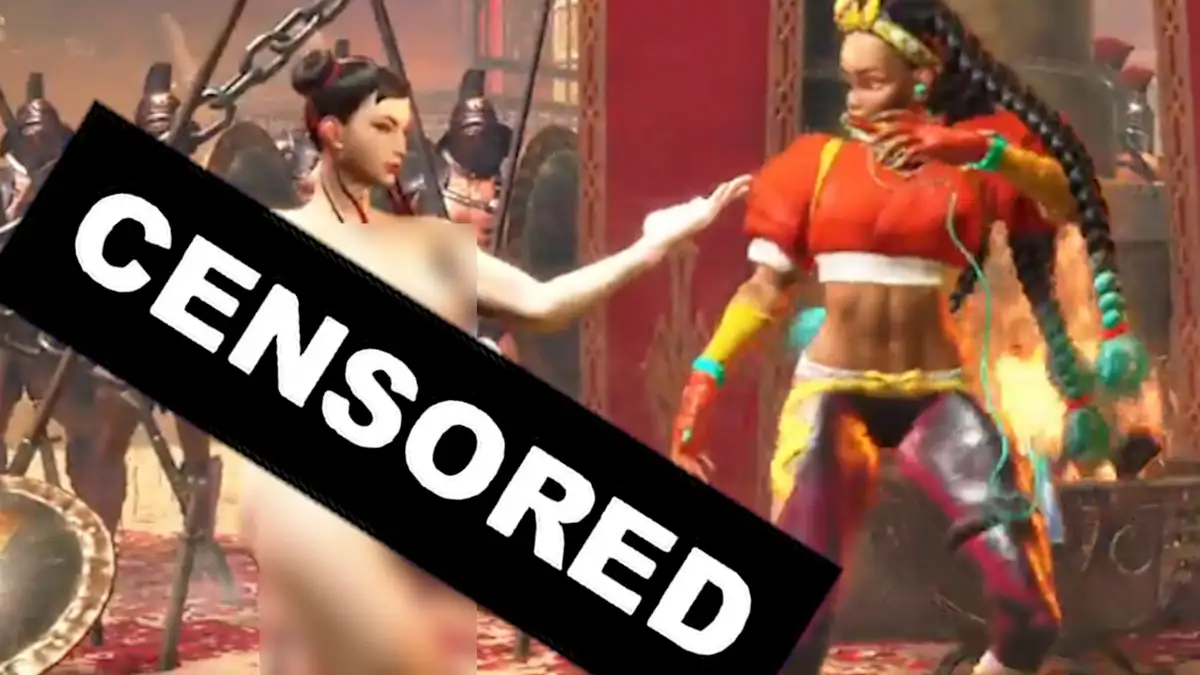 Street Fighter 6 tournament forgets to turn off nude Chun-Li mod risking Twitch ban