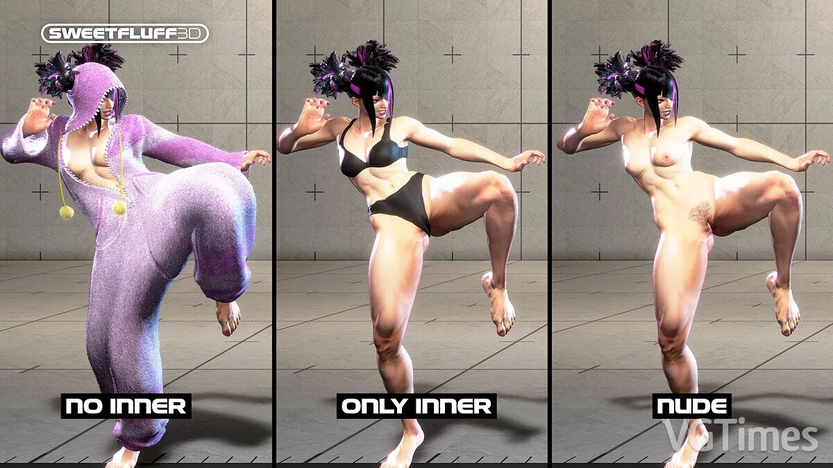 Street Fighter 6 Naked Yuri 18 adult mods Characters and players