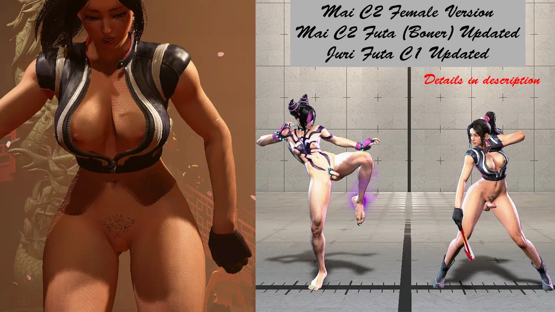 Street Fighter 6 Mai Nude Futa Mod