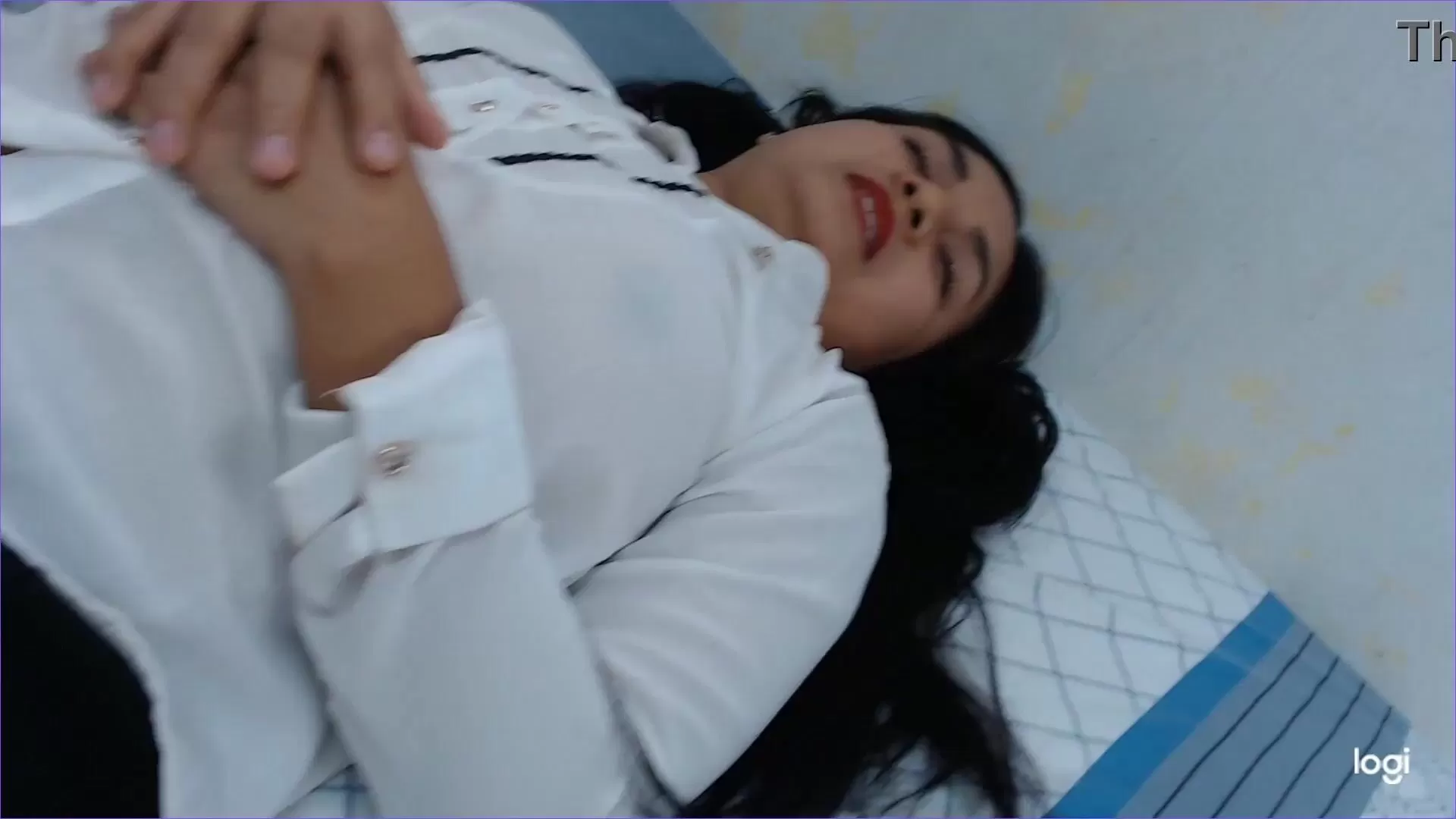 Hot teacher shows her virgin students how to play with their pussies and fucks the biggest ass student of all squirt watch online