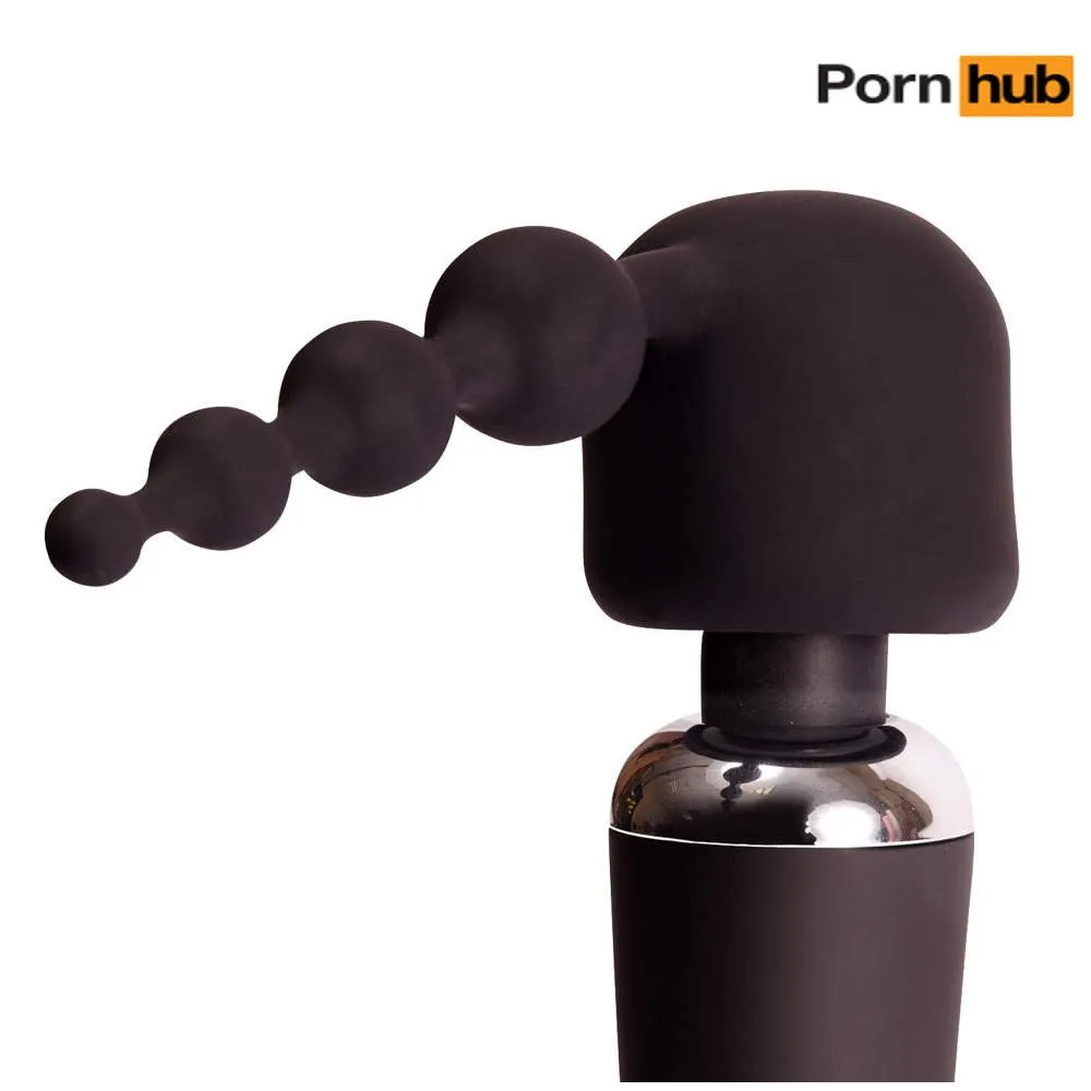 Pornhub Super Wand USB Rechargeable with Multi Head Attachments