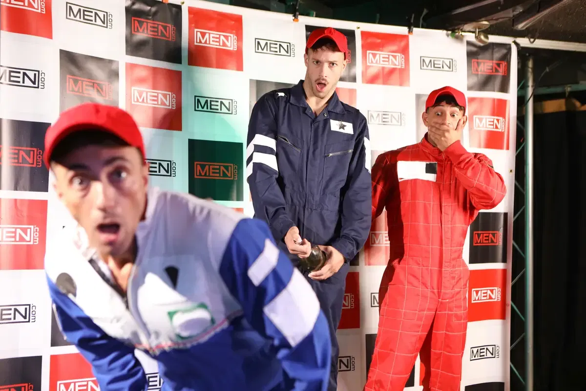 Kenzo Alvarez Arno Antino Liam Alyesto: Revved Up Ready To Fuck