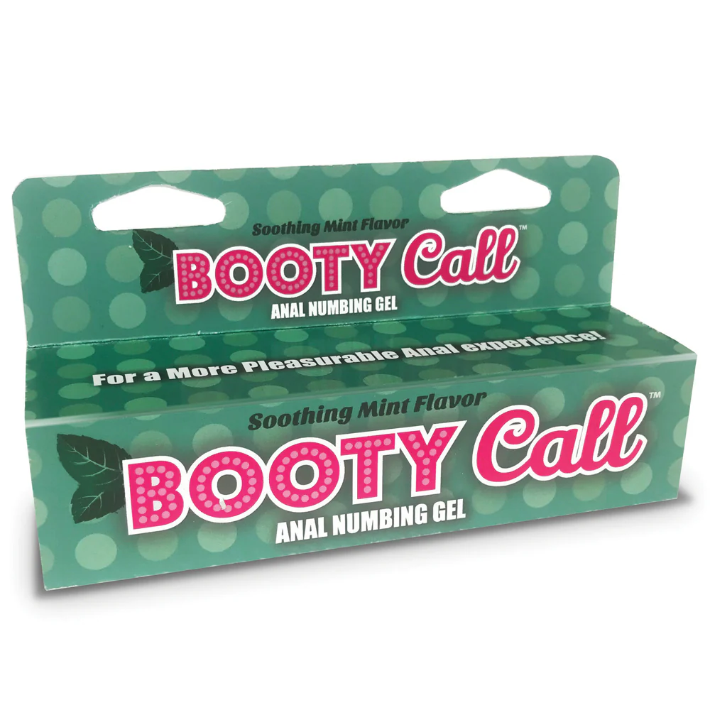Booty Call Mint or Cherry Flavoured Anal Sex Numbing Gel