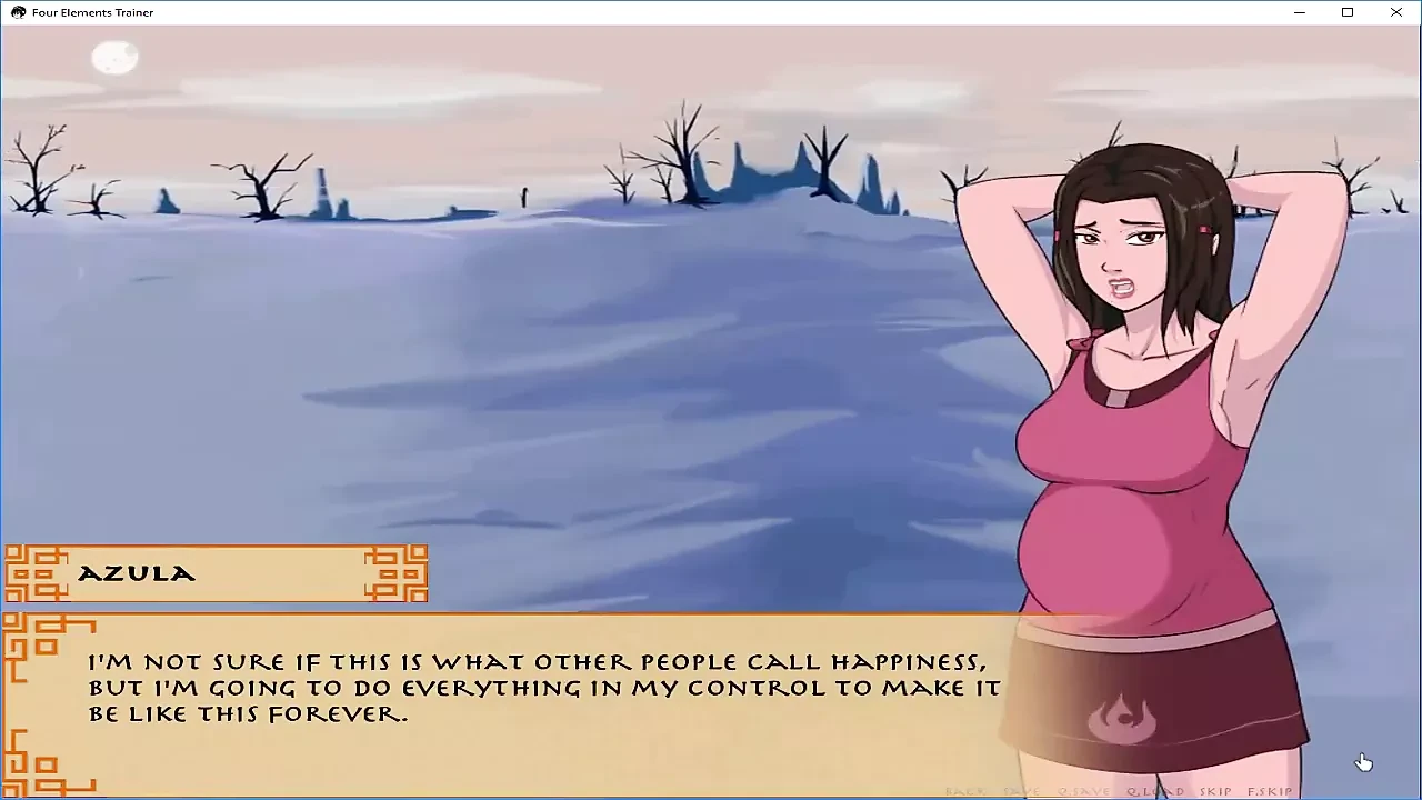 Four Elements Trainer Book 2 Love Route Part 10 Azula Ending: Cartoon Cartoon Porn