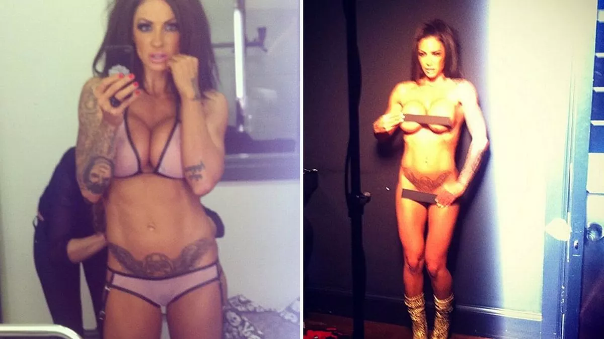 Jodie Marsh naked: Gets boobs out for new photoshoot and poses in underwear for selfie