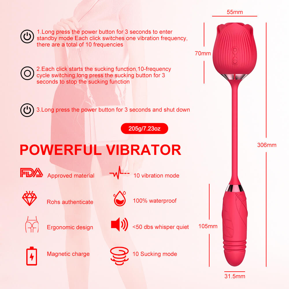 Rose Dildo