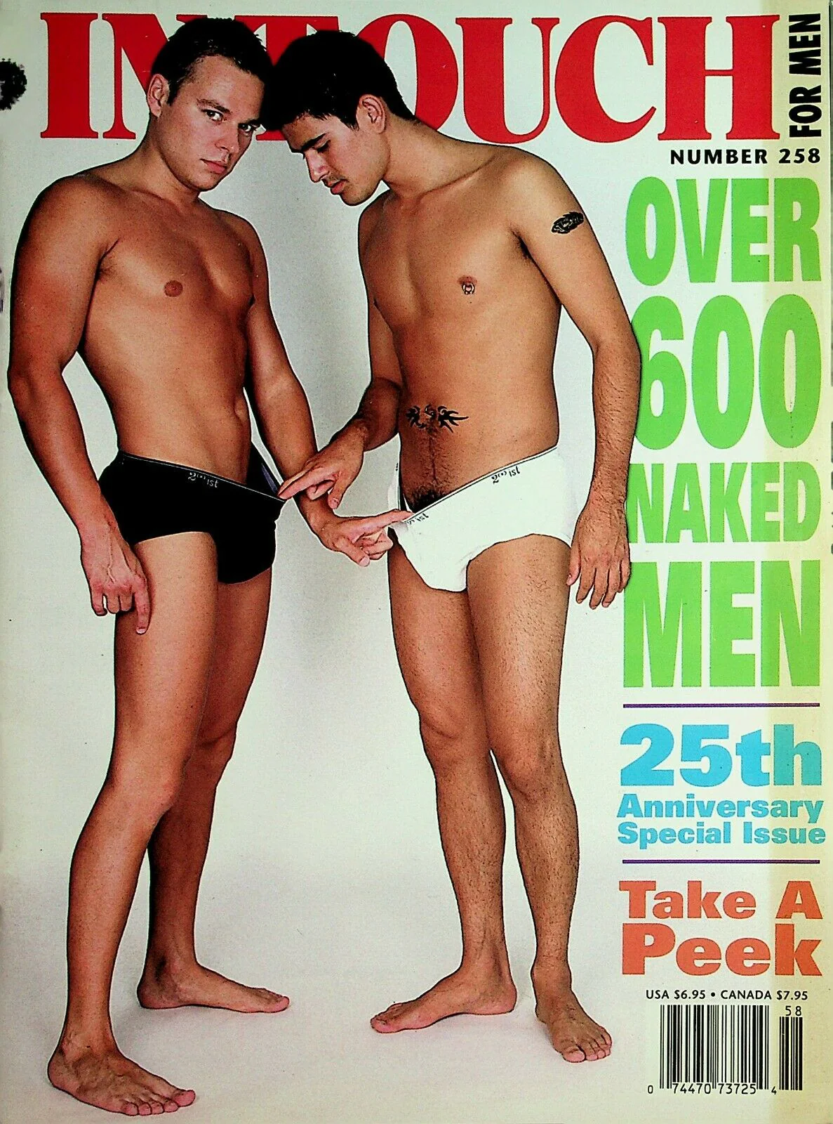 In Touch Gay Magazine Over 600 Naked Men! 258 October 1998 121420lm-e