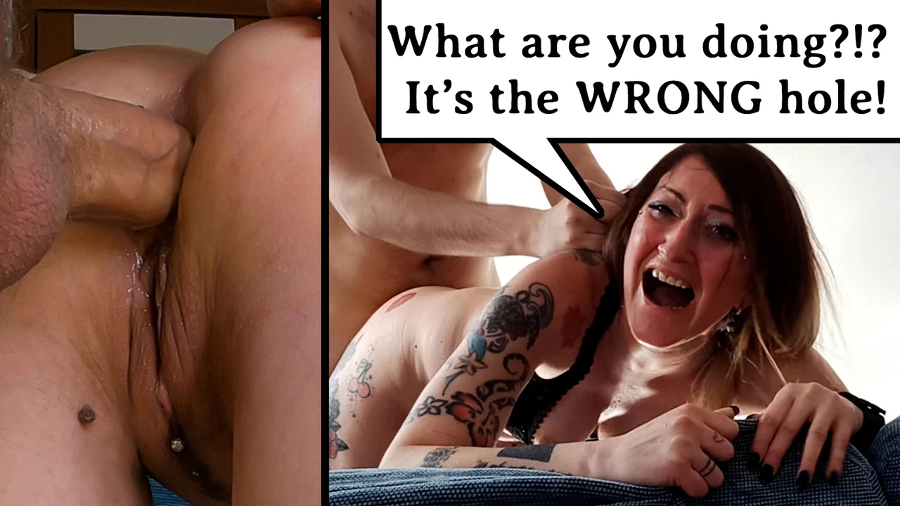 Screaming Over Creampie in the Ass: Amateur Porn by FapHouse