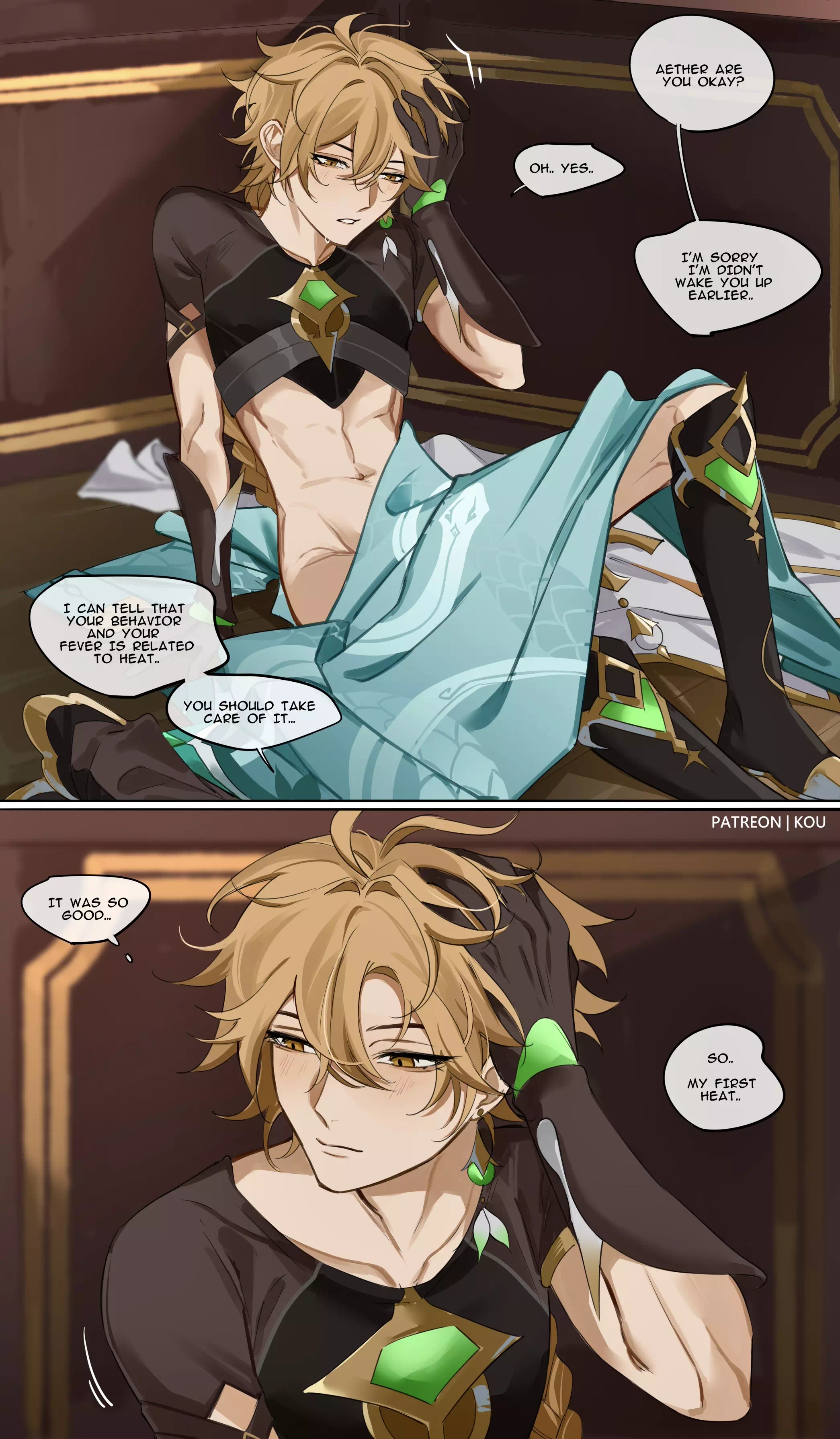 Yaoi porn comics Genshin Impact