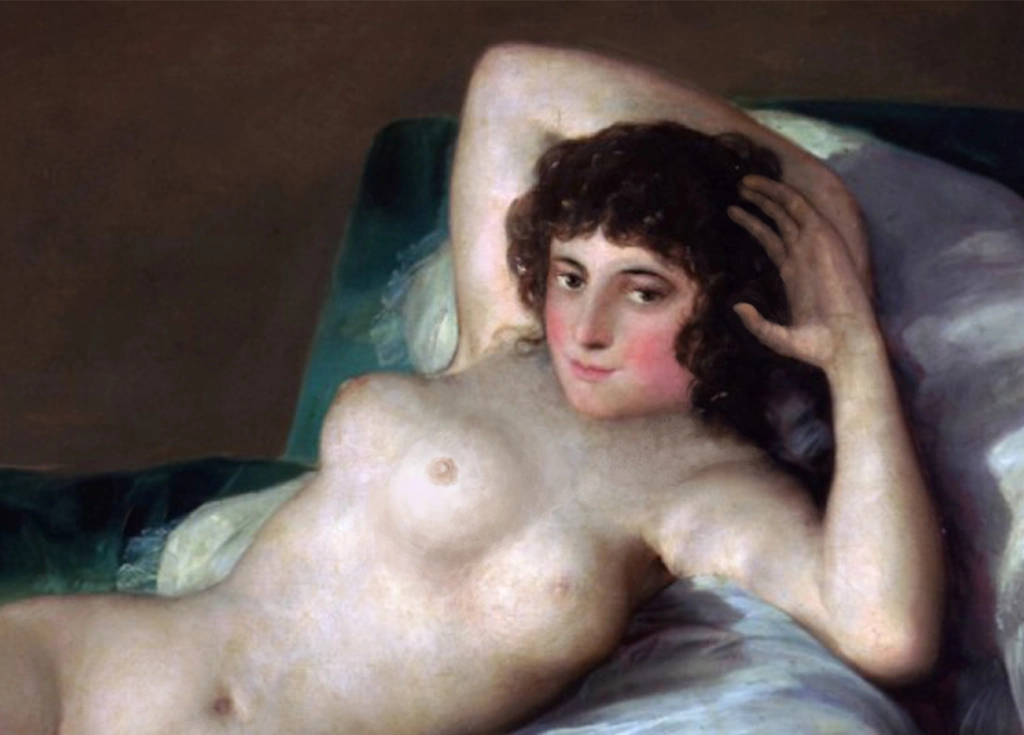 Cruel Abominations of the Old Masters Exposed: Goyas Maja