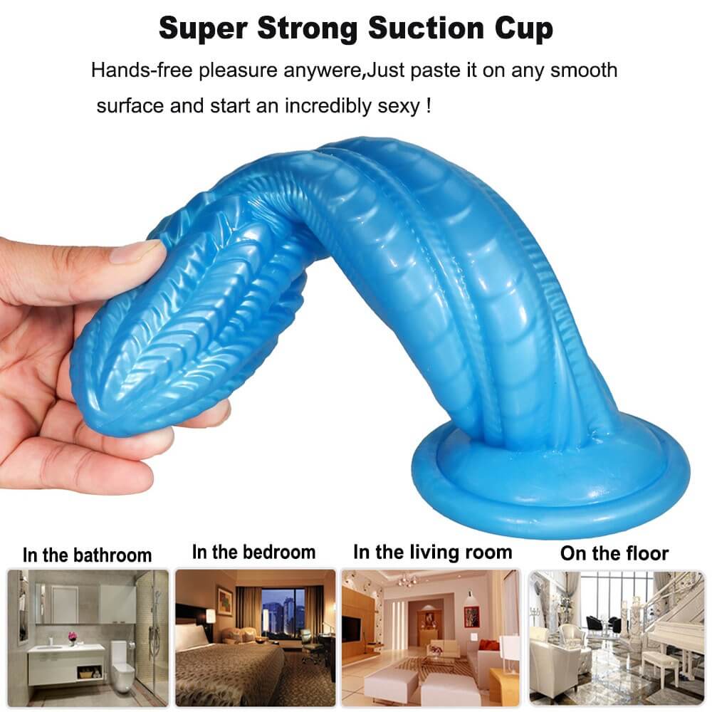 10 Inch Huge Soft TPE Dragon Monster Dildos With Suction Cup
