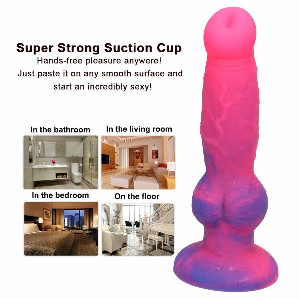 Realistic Dildo Simulation Penis Anal Butt Plug With Cup Adult Woman Lesbian Toy