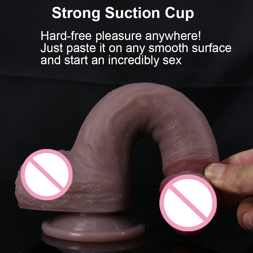 Top Cock Realistische Dildo Zwarte Grote Lul Enorme Penis Volwassenen Anale Seksspeeltjes Vagina Strapon Masturbators Voor Vrouw G-spot Stimulator