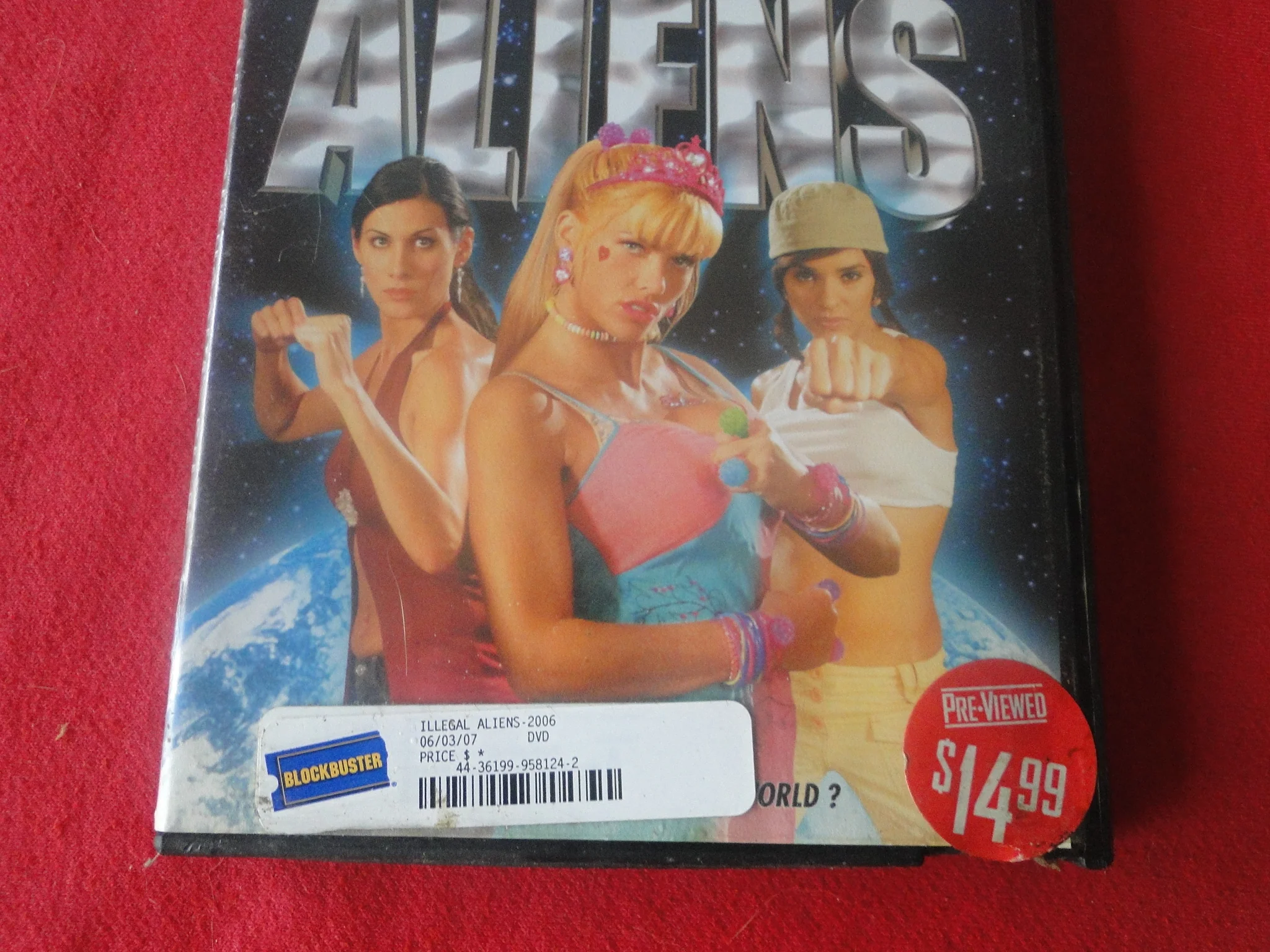 Vintage Adult Erotic Sexy Porn XXX DVD Movie Illegal Aliens