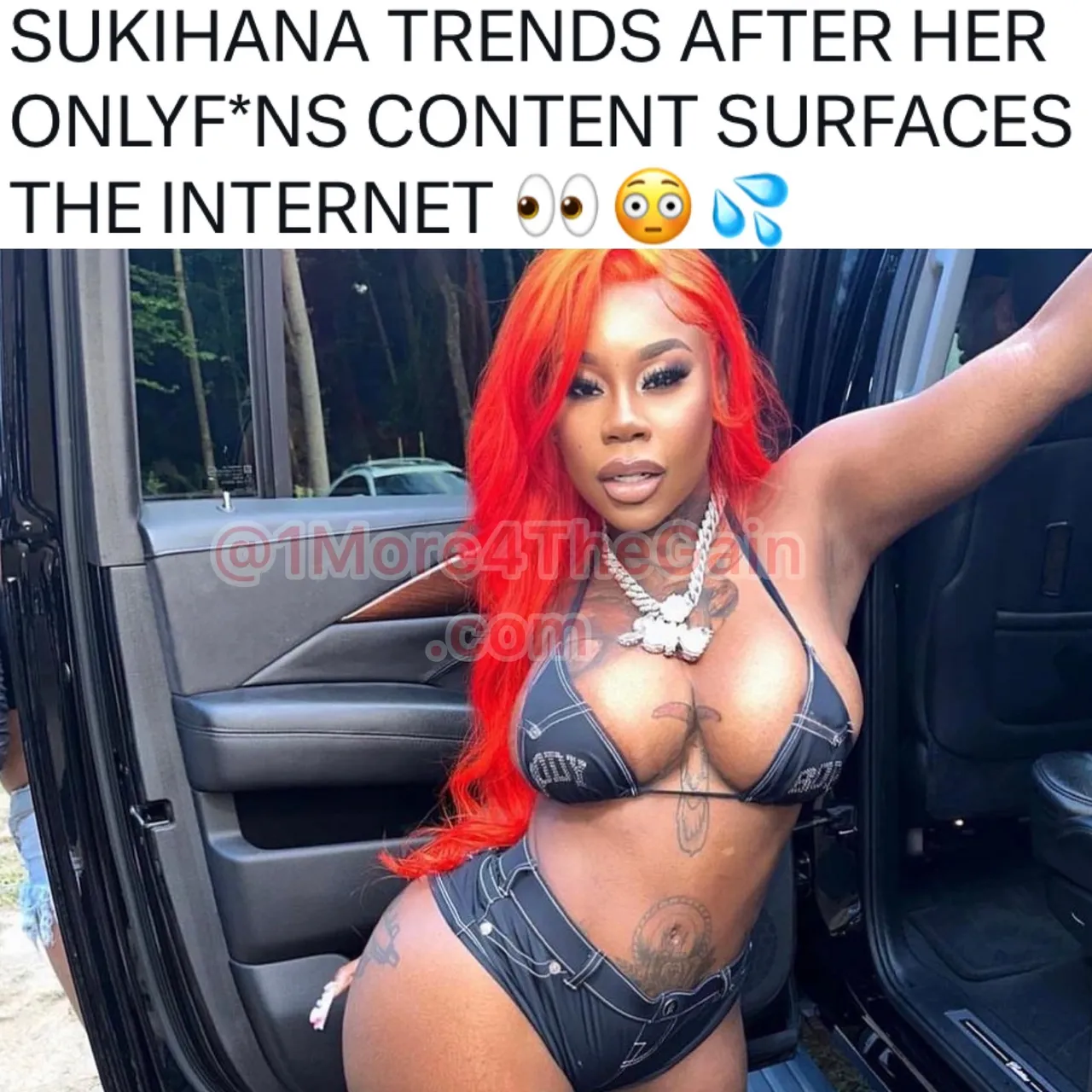 SUKIHANA TRENDS AFTER HER ONLYFANS CONTENT SURFACES SQUIRT