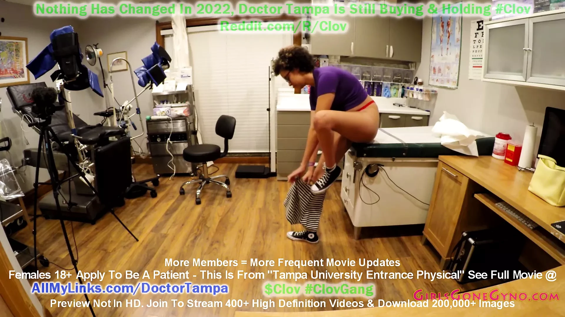 Rebel Wyatt gets Humiliating Gyno Exam Required for New Students by Doctor Tampa to Attend Prestigious Tampa University