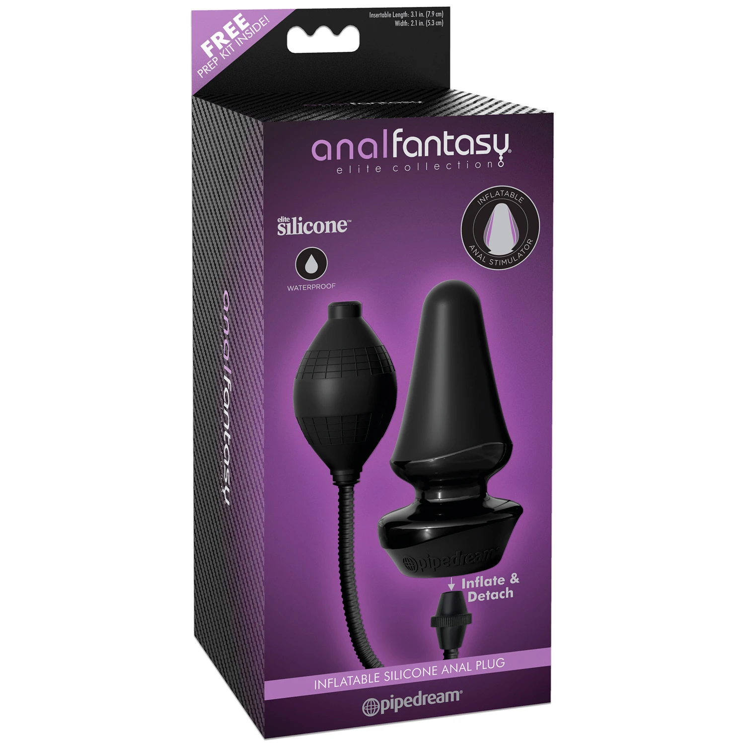 Anal Fantasy Elite Opblaasbare Buttplug