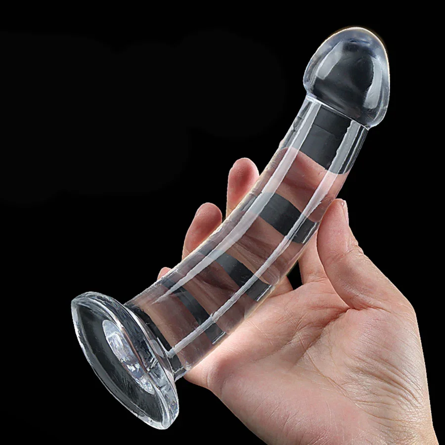Xinghaoya Transparante Siliconen Anale Dildo