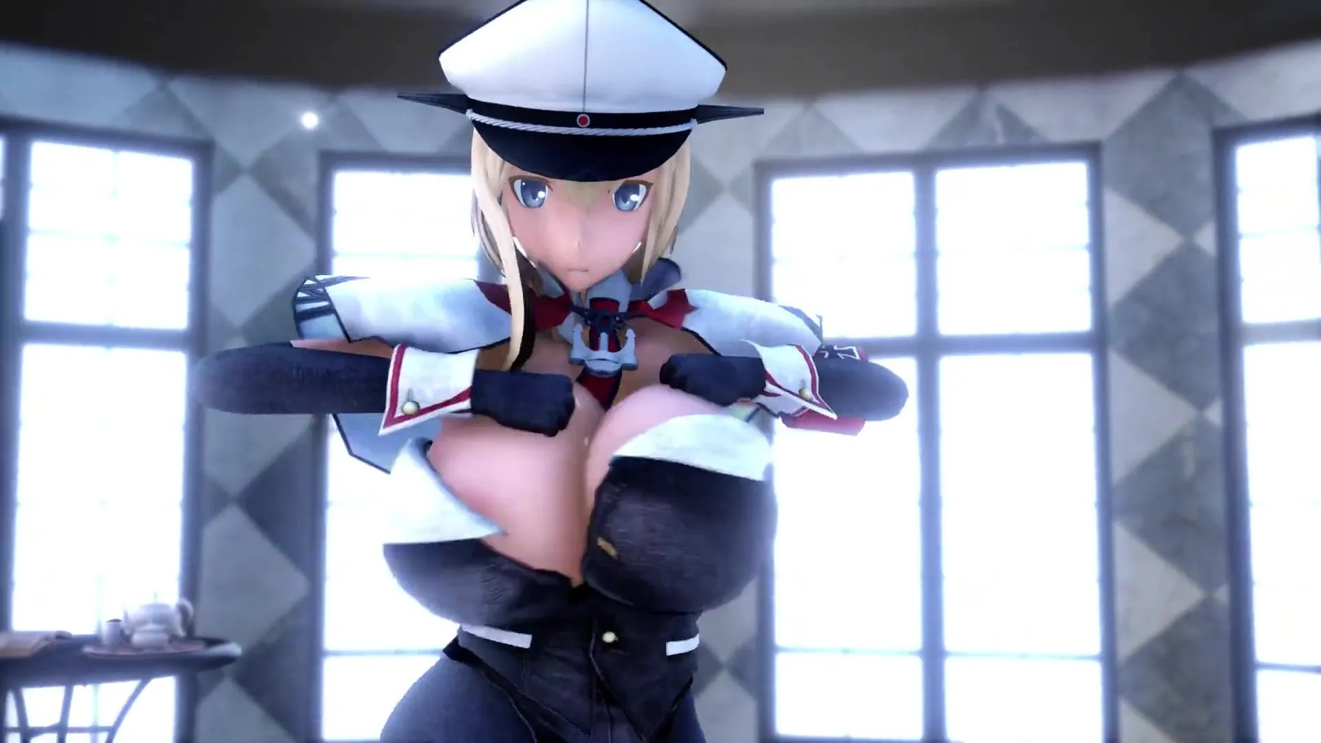 Mmd she will make you hard but dont masturbate yet 3d hentai