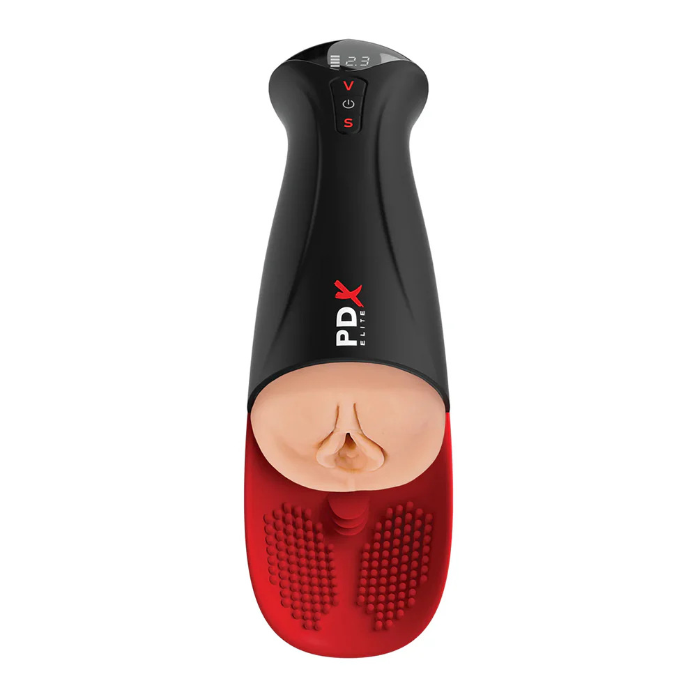 PDX Elite Fuck-O-Matic Pro XL Vibrating Sucking Auto Stroker