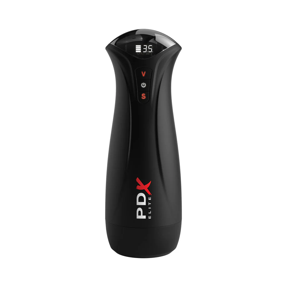 Sucking Vibrating Mens Masturbator