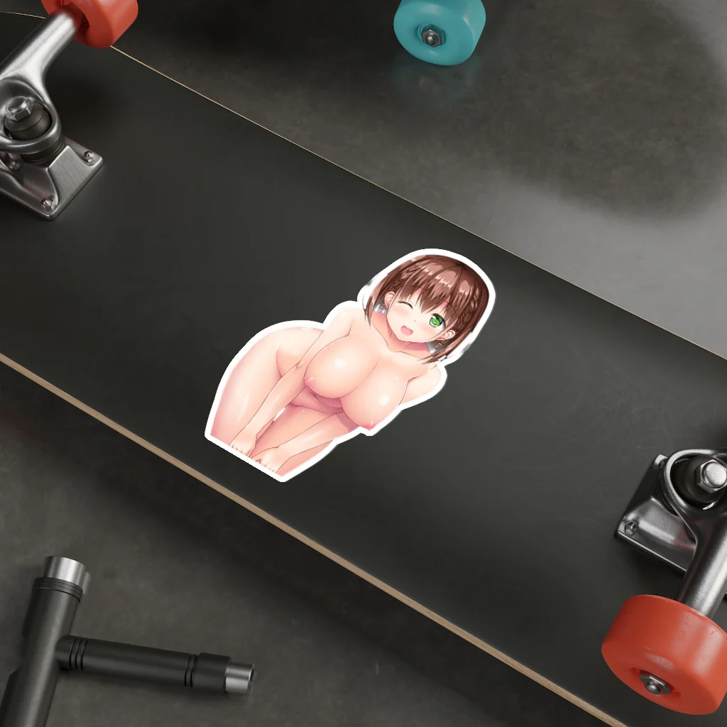 Nude Ai Chan Tawawa on Monday Waterproof Sticker