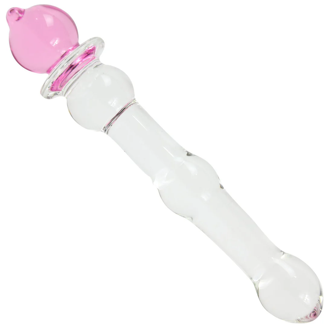 Glass Beaded Dildo or Anal Toy