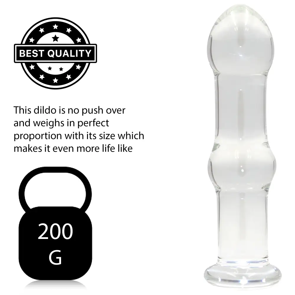 Glass Anal Dildo Butt Plug