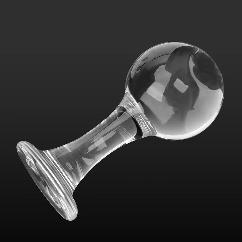 Glass Dildo Butt Plug