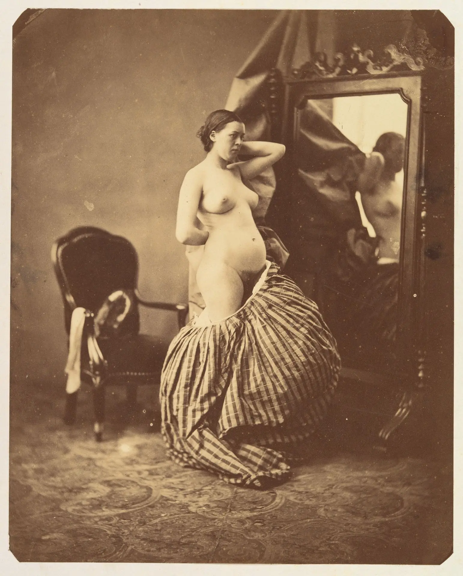 Nude Before a Mirror