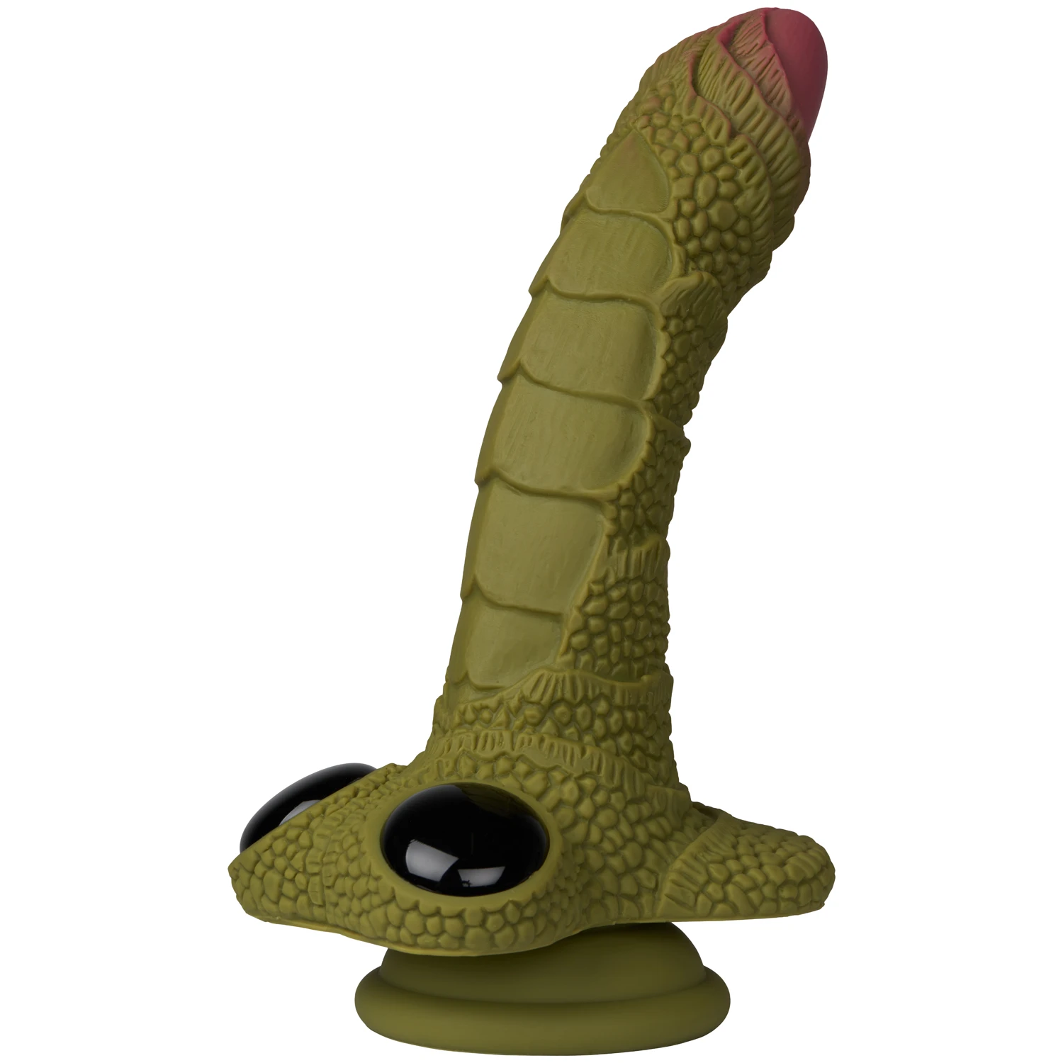 Creature Cocks Scaly Swamp Monster Siliconen Dildo met Zuignap 238 cm