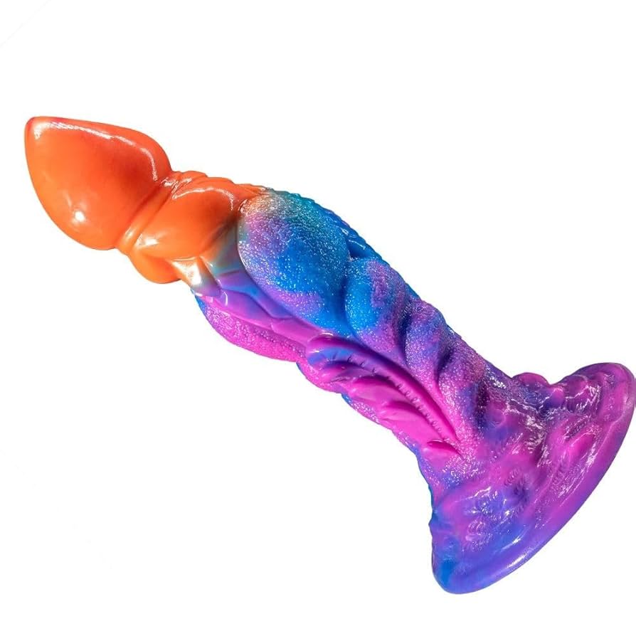 Fantasy Dildo Realistic Mermaid Simulation Dildo with Multi-Texture Luminous Huge Dildo with Strong Suction Cup Anal Toys Alien Thick Dildo Adult Toys for Women Men : Amazon.co.uk: Health Personal Care