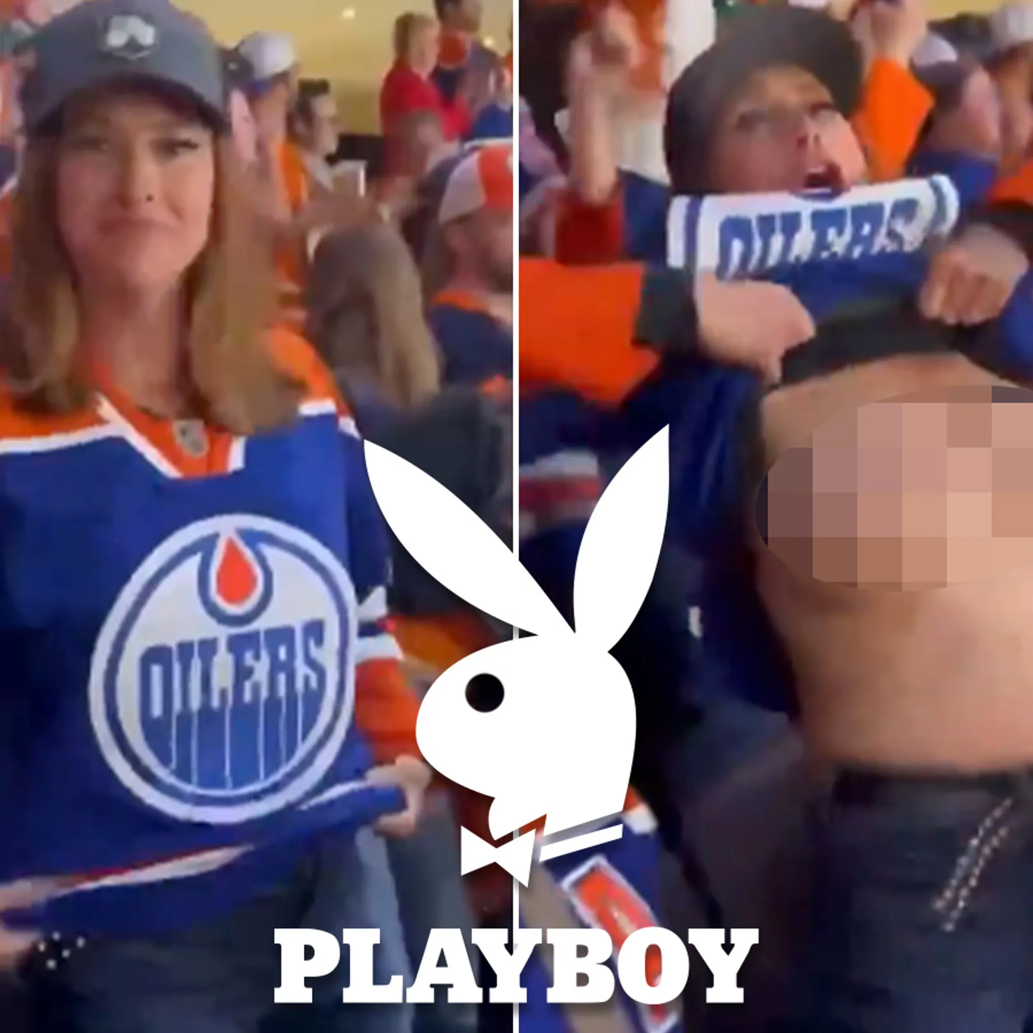 Oilers Flasher Makes Deal with Playboy After Initially Shunning Viral Fame