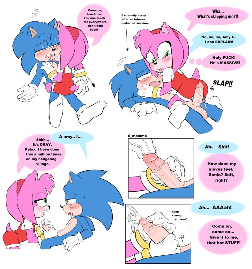 Amy pegs Sonic Porn comics free online