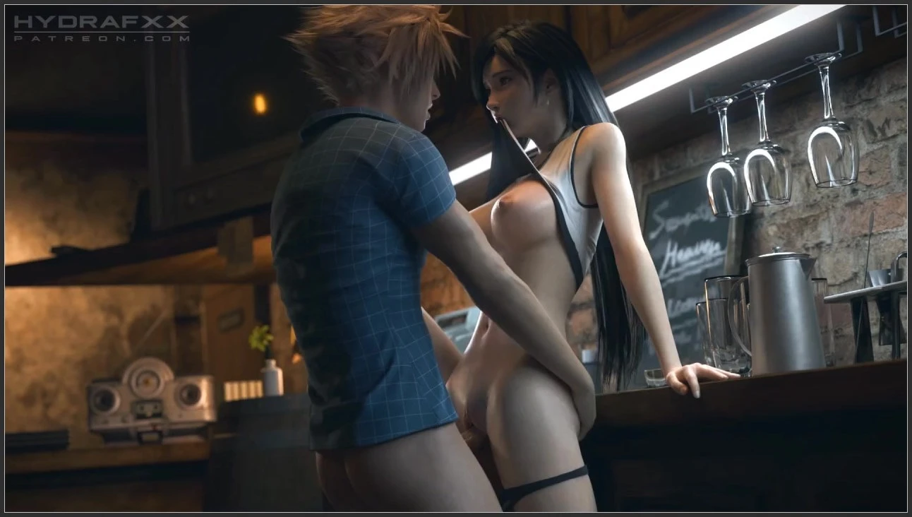 Tifa and Cloud Harcore Fuck HydraFXX