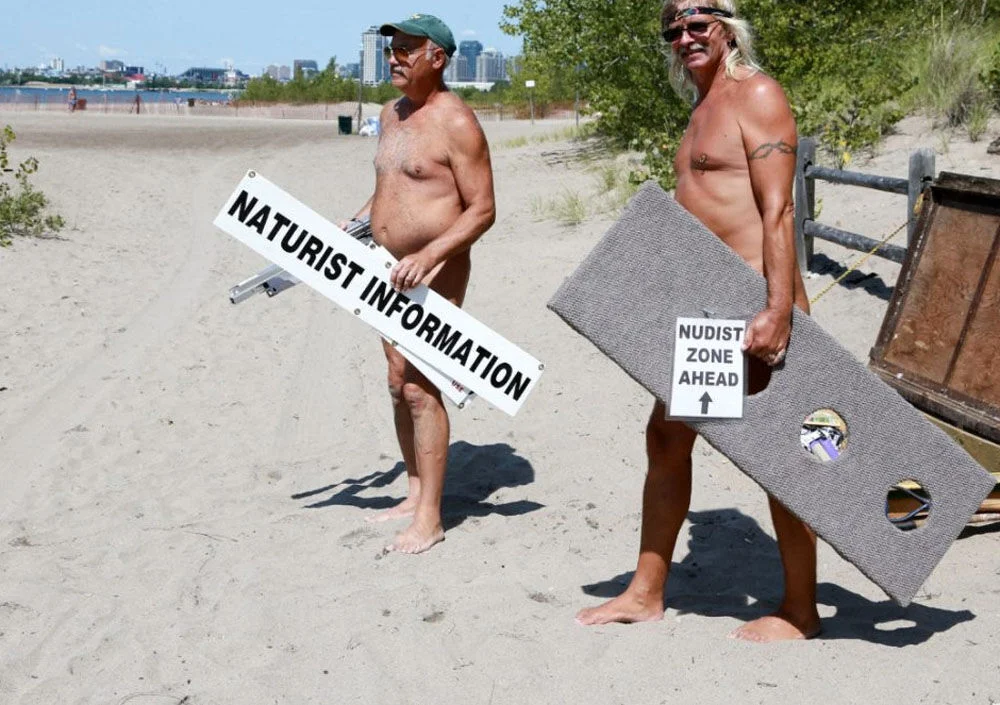 Hanlans Point nudists want beach-goers to bare all