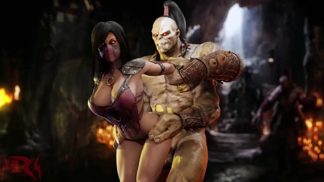 Mileena fucked by Goro Extended