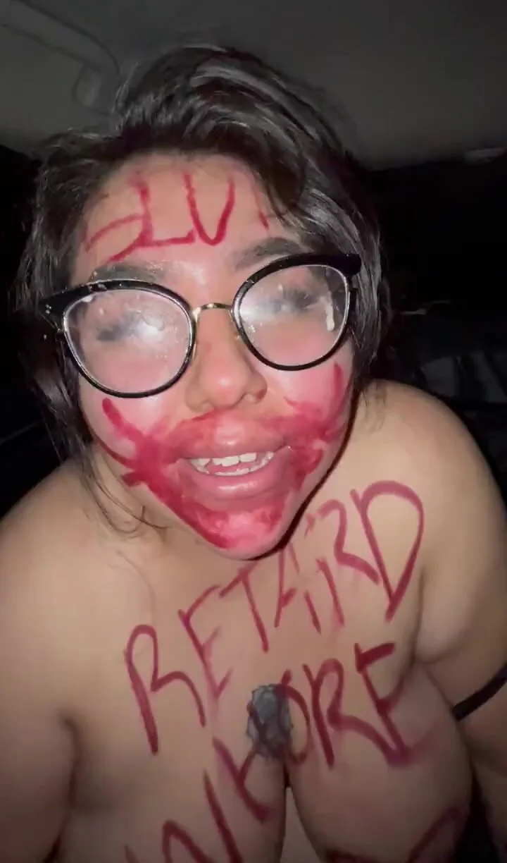 Latina puke: Mexican whore degraded